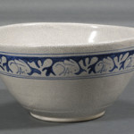 Competition can be keen for rarely seen forms, such as this large bowl (dia. 11½ inches) which sold for $1,422 at a June 2008 20th Century auction. Image courtesy Skinner Inc.