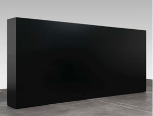 Tony Smith (American, 1912-1980), Wall, created in 1964, painted steel, 96 x 216 x 24 inches, to be exhibited May 6-20, 2011 at Wright gallery in Chicago. Image courtesy of Matthew Marks Gallery, copyright 2011 Tony Smith Estate/Artists Rights Society (ARS), New York.