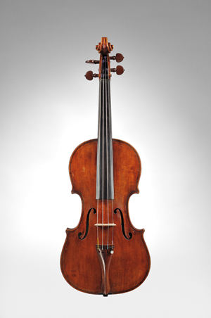 Italian violin, Stefano Scarampella, Mantua, 1917, bearing the maker's label. Estimate $30,000-$40,000. Image courtesy of Skinner Inc.