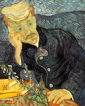 Vincent van Gogh painted ‘Portrait of Dr. Gachet’ in June 1890 during the last weeks of his life. Image courtesy of Wikimedia Commons.