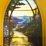 The Tiffany Studios stained glass window has been in storage for the past 20 years. Image courtesy of Reformed Church of the Tarrytowns.
