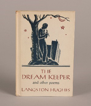 Alfred A. Knopf Inc published ‘The Dream Keeper and Other Poems’ by Langston Hughes in 1959. Image courtesy of Leslie Hindman Auctioneers and LiveAuctioneers Archives.