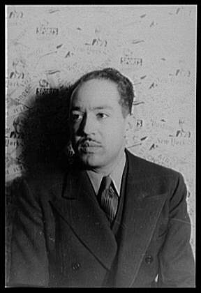 Langston Hughes, photographed by Carl Van Vechten in 1936. Image courtesy of Wikimedia Commons.