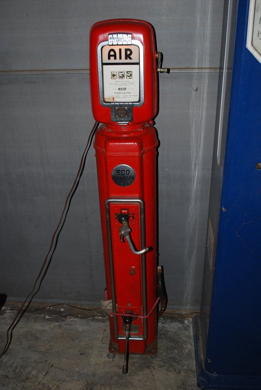 Eco model 224 air meter with water dispensers, in good condition with working meter, $1,955. Matthews Auctions image.