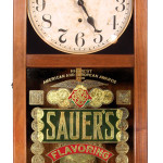 Nostalgia for antique clocks keeps skilled repairmen busy. Image courtesy of LiveAuctioneers Archive and Rich Penn Auctions.