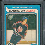 Wayne Gretzky rookie card auctioned by SCP Auctions, Inc. for $94,163. Image courtesy of SCP Auctions, Inc.