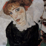 The Leopold Museum of Vienna's prized Egon Schiele (Austrian, 1890-1918) painting Portrait of Wally, 1912. Image source: The Yorck Project.