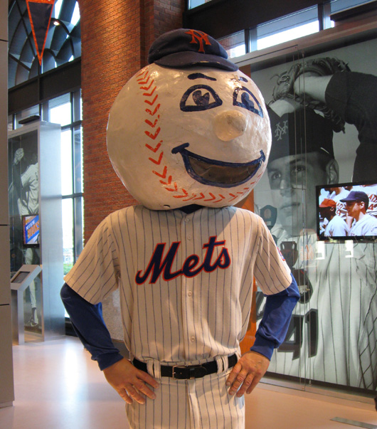 The original Mr. Met could not have been happy when the baseball team’s former clubhouse manager was arraigned Wednesday on stolen property and fraud charges. Image courtesy of Wikimedia Commons.