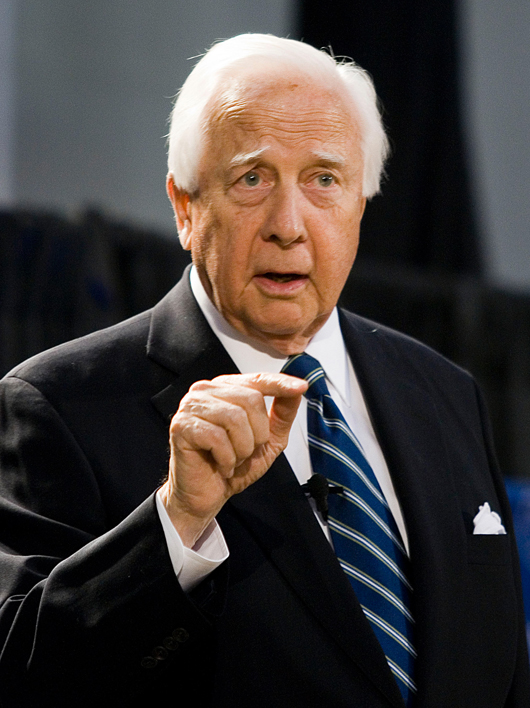 Historian, author David McCullough in 2007. Photo by Brett Weinstein. Creative Commons Attribution-ShareAlike 2.5
