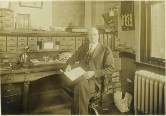 The Walthal family has been in the Memphis real estate business for three generations. Pictured is Edward W. Walthal, Laurie Walthal's deceased husband. Image courtesy of Kennedy’s Auction Service.