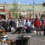 Visitors to Helsinki can attend a flea market every day, May through September. Photo Credit: Marko Kareinen.