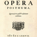 Benedictus de Spinoza, ‘Opera Posthuma,’ Amsterdam, 1677. Estimate: $4,000-$5,000. Image courtesy of Kestenbaum & Co.