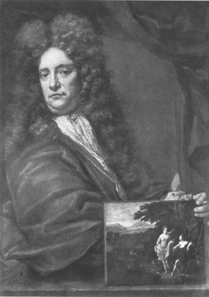 This self-portrait of Dutch artist Eglon van der Neer (1696) is hanging in the Galleria degli Uffizi in Florence. Image courtesy of Wikimedia Commons.