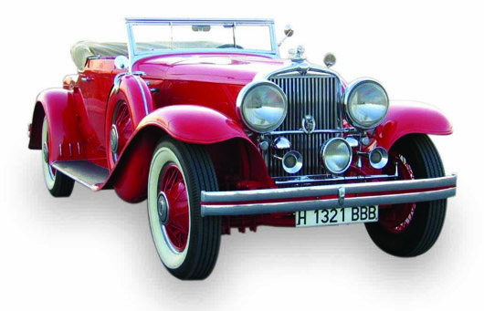 1931 Stutz Model MB convertible. Image courtesy of Clars.