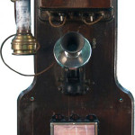 Ron Knappen regularly works on pay telephones like this early wooden wall-mount model. Image courtesy of LiveAuctioneers Archive and Victorian Casino Antiques.