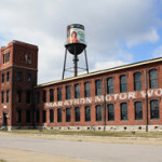 The Marathon Motor Works factory was added to the National Register of Historic Places in 1996. Image courtesy of Wikimedia Commons.