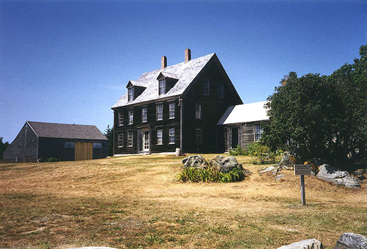The Olson House is open to the public as a part of the Farnsworth Museum complex. This file is licensed under the Creative Commons Attribution-Share Alike 2.0 Generic license.