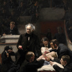 Thomas Eakin’s The Gross Clinic, 1875, is now owned by the Philadelphia Museum of Art and the Pennsylvania Academy of Fine Arts. Image courtesy of Wikimedia Commons.