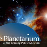 Logo for The Planetarium at the Reading Museum, which will change when the renovation has been completed and the facility is renamed The Neag Planetarium at the Reading Public Museum.