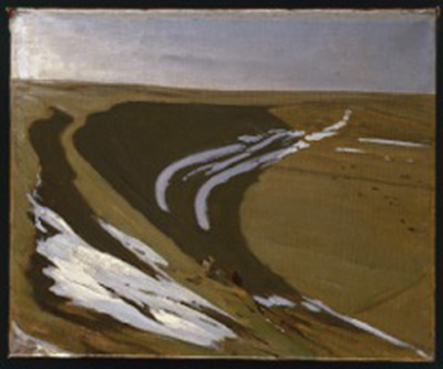 London dealers Hazlitt Holland-Hibbert will be showing an exhibition of landscapes and still lifes by British modernist William Nicholson at their Bury Street gallery from 5 October to 4 November, which will include this work entitled Snow in the Horseshoe of 1927. Image courtesy of Holland-Hibbert. 