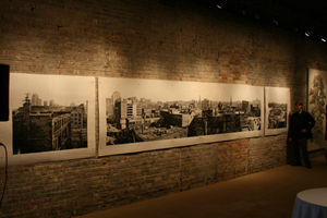 Taylor Mazer created this is a 4-foot by 27-foot pen and ink drawing of downtown Grand Rapids. It is his entry in Artprize 2011 and can be viewed at The Spot, 29 Pearl St. in Grand Rapids, MI 49503. This file is licensed under the Creative Commons Attribution-Share Alike 3.0 Unported license.