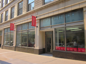 Leslie Hindman’s new auction facility in Milwaukee is located downtown at 414 E. Mason St. Image courtesy of Leslie Hindman Auctioneers.