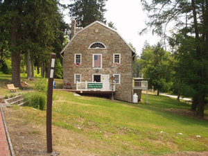 A 200-year-old stone gristmill is home to the Appalachian Trail Museum. Image courtesy of the Appalachian Trail Museum.