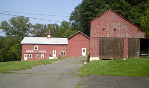The area around Lambertville, N.J. is known for its antiques, and Red River Antiques & Lighting has always been a landmark for those visiting the area. The barn/shop and all remaining inventory will be auctioned Oct. 1. Photo: Stephenson's Auctioneers.