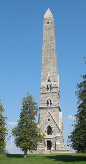 Saratoga Monument in Saratoga National Historical Park, Victory, N.Y. This file is licensed under the Creative Commons Attribution-Share Alike 2.5 Generic license.
