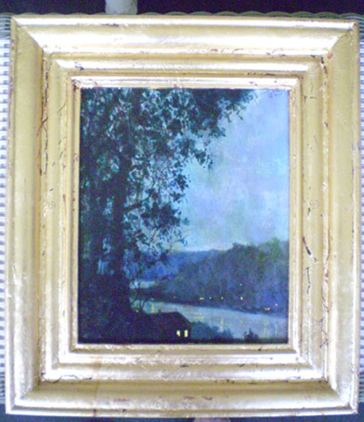 Jane Gilday oil painting. Stephenson's image.