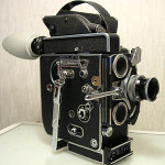 The 16mm Bolex H16 film camera, once widely used in film schools, has been rendered obsolete by digital formats. Image courtesy of Wikimedia Commons.
