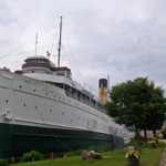 The S.S. Keewatin, an Edwardian-era passenger ship, had the capacity to carry 288 passengers around the Great Lakes in complete luxury. Image courtesy of Wikimedia Commons.