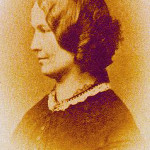 Charlotte Bronte, 1854 photograph. Image courtesy of Wikimedia Commons.