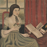 American School, 18th Century, Portrait of Abigail Rose, North Branford, Connecticut, 1786, at the Age of Fourteen. Unsigned. Provenance:  Family descent to the late wife of the consignor. Estimate $150,000-250,000. Sold for $1,271,000.