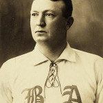 Cy Young won two games in the 1903 World Series to lead the Boston Americans to victory over the Pittsburgh Pirates. A baseball autographed by Young sold at the Hunt auction for $51,570. Image courtesy of Wikimedia Commons.