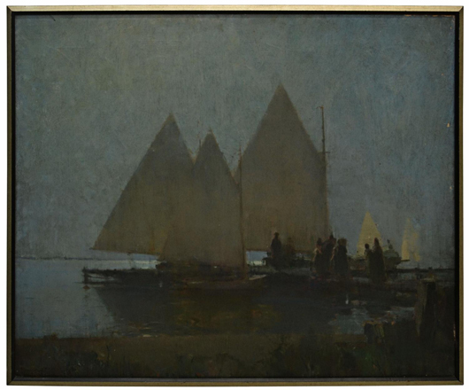 'Summer Night' by Walter Granville-Smith (New York, 1870-1937). Estimate: $6,000-$8,000. Image courtesy of Austin Auction Gallery.