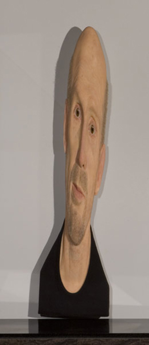 Evan Penny, 'Self Portrait Stretched,' $68,200. Image courtesy of Rago Arts and Auction Center.
