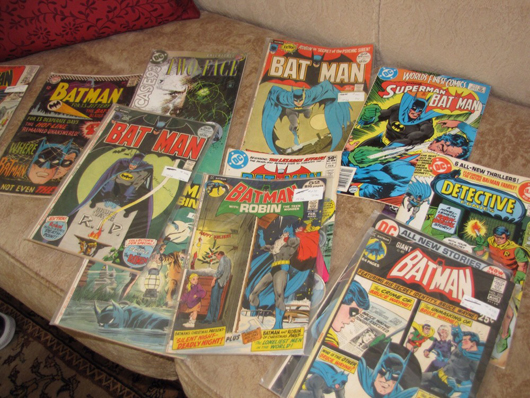 Like all other Batman collectors, Antonio would love to have a copy of Detective Comics #27 (the first appearance of Batman, in 1939). It could be worth $1 million.