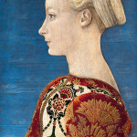 Antonio del Pollaiuolo (Florence, 1431-1498), Portrait of a Lady, circa 1460-65, oil and tempera on poplar panel, Gemaldegalerie, Staatliche Museen zu Berlin. Courtesy Metropolitan Museum of Art.