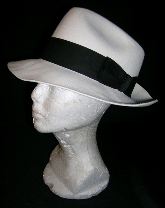 Michael Jackson fedora worn in the video for ‘Smooth Criminal.’ Premiere Props image.   