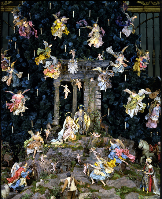 Detail of the Neapolitan Baroque crèche, Gift of Loretta Hines Howard, 1964