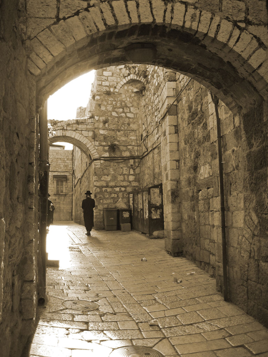 A street in Jerusalem's Old City. Photo by Nagillum, licensed under the Creative Commons Attribution 2.0 Generic license.