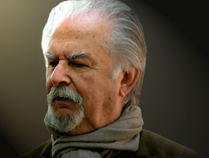 Photographic portrait of artist Fernando Botero, taken on Dec. 7, 2006 in The Hague, Netherlands. Photo by Roel, licensed under the Creative Commons Attribution 2.0 Generic license.