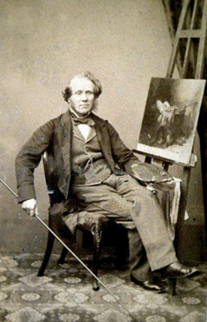 Photograph of William Powell Frith (1819-1909), English Royal Academy painter. Image courtesy of Wikimedia Commons.