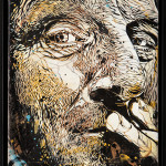 Highly detailed work shows off C215’s painting. Painting by C215, photo courtesy of the Shooting Gallery.