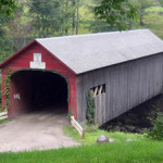 Covered bridge in Guilford, Vt., from which an antique sign has been removed for safekeeping. Aug. 20, 2004 photo by Jared C. Benedict, licensed under the Creative Commons Attribution-Share Alike 3.0 Unported license.
