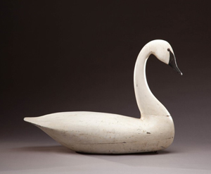 Charles Birch (1867-1956), swan, Willis Wharf, Virginia. Estimate: $90,000-$120,000. Image courtesy of Copley Fine Art Auctions LLC.