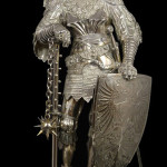 Magnificent German-made Hanau silver and ivory Theodorich figure (est. $30,000-$40,000). Image courtesy of Elite Decorative Arts.