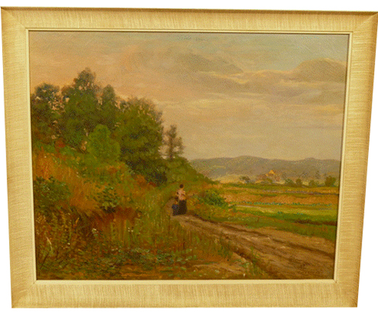 Joseph Kleitsch (1882-1931) O/C, California School of Impressionism, 20 x 24 inches, Estimate: $10,000-$15,000.
