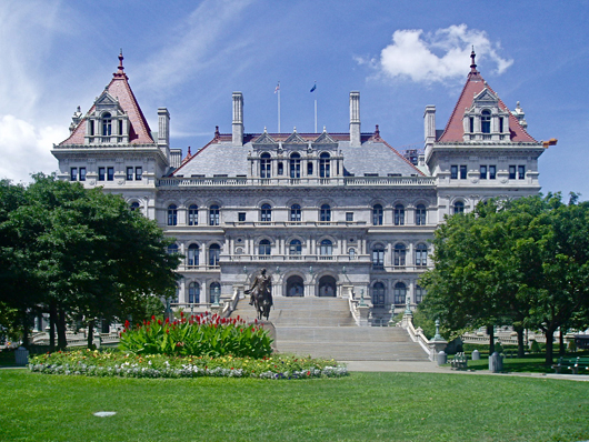 The exhibit of artifacts will be on display at the New York Capitol in Albany.This file is licensed under the Creative Commons Attribution-Share Alike 3.0 Unported license.